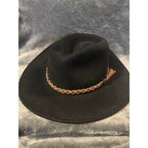 Bailey Wool Hat Outdoor Switchback Black Lite Felt Wool Water Repellent Small